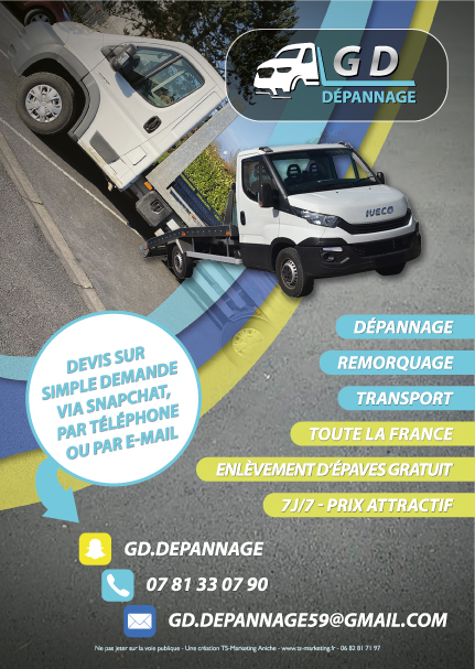 flyer GD dépannage